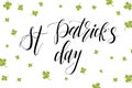 Vector set of banners for St. Patrick`s Day. Illustration with hand drawn sketch.