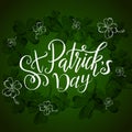 Vector set of banners for St. Patrick`s Day. Illustration with hand drawn sketch.