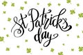 Vector set of banners for St. Patrick`s Day. Illustration with hand drawn sketch.