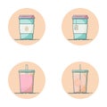 Beverage icons