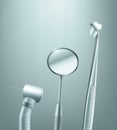 Vector set of Dental tools