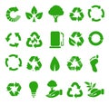 Set of environmental / recycling icons