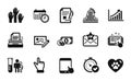 Vector set of Fast verification , Pets care and Photo edit icons simple set. Vector