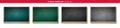 Vector set of horizontal chalkboards Royalty Free Stock Photo