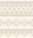 Vector Set of lace ribbons Royalty Free Stock Photo
