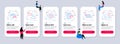Vector Set of line icons related to Service, Megaphone checklist and Vip parcel. Vector