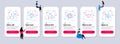 Vector Set of Medical icons related to Electronic thermometer, Covid test and Coronavirus. Vector