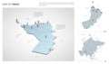 Vector set of Oman country.