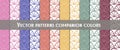 vector set pattern companion colors