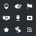 Vector Set of Pointer Icons.