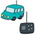 Vector set of remote control car Royalty Free Stock Photo