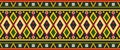 Vector set of seamless Indian patterns. National seamless ornaments, borders, frames. Royalty Free Stock Photo