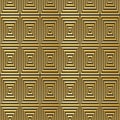 Vector set of seamless patterns in art deco vintage style Royalty Free Stock Photo