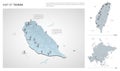 Vector set of Taiwan country.