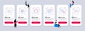 Vector Set of Technology icons related to Baggage app, Work and World planet. Vector