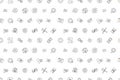Vector setting pattern. Setting seamless background Royalty Free Stock Photo