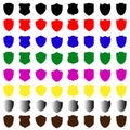 Vector shield set