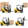 Vector Shipment Icons Set 20 Royalty Free Stock Photo