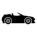 Vector sign. Car. Royalty Free Stock Photo