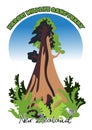 Vector sign for the Karori Wildlife sanctuary