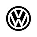 Vector silhouettes of Volkswagen brand cars, repair Royalty Free Stock Photo