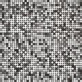 Vector silver abstract retro vintage pixel mosaic