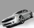 Vector Silver Car Illustration Royalty Free Stock Photo