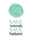 Save animals logo