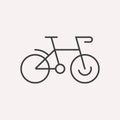 Vector Simple Logo Template Cycling