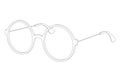 Vector simple round glasses, spectacles