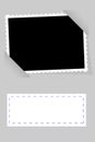 Vector simple Template Frame Royalty Free Stock Photo