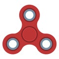 Vector Single Icon - Plaything Spinner Royalty Free Stock Photo