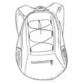 Vector Single Sketch Sport Backpack.