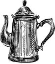 Coffee pot Royalty Free Stock Photo