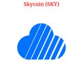 Vector Skycoin (SKY) logo