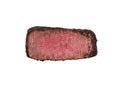 Vector of Sliced of Medium Rare Meat