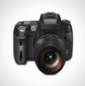 Vector SLR camera XXL icon Royalty Free Stock Photo