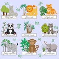 Vector small animals.