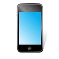 Vector smart phone Royalty Free Stock Photo