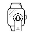 Vector smartwatch icon