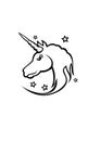 Vector smug unicorn