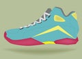 Vector - Sneakers, basketball shoes