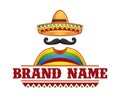 Vector of sombrero and mustache, perfect for Mexican restaurant
