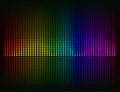 Vector sound waves Music colorful elements Royalty Free Stock Photo