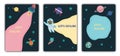 Vector space card template