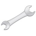 Vector Spanner Tool. Wrench Vector Illustration