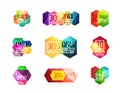 Vector special offer stickers and banners Royalty Free Stock Photo