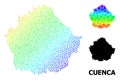 Vector Spectral Dot Map of Cuenca Province