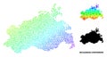 Vector Spectral Pixelated Map of Mecklenburg-Vorpommern State