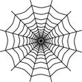 Vector spider web icon illustration design Royalty Free Stock Photo